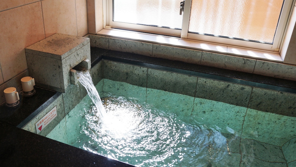 Japanese Western Room, Deluxe Twin (with circulation type stone bath, No Mountain View), Non Smoking