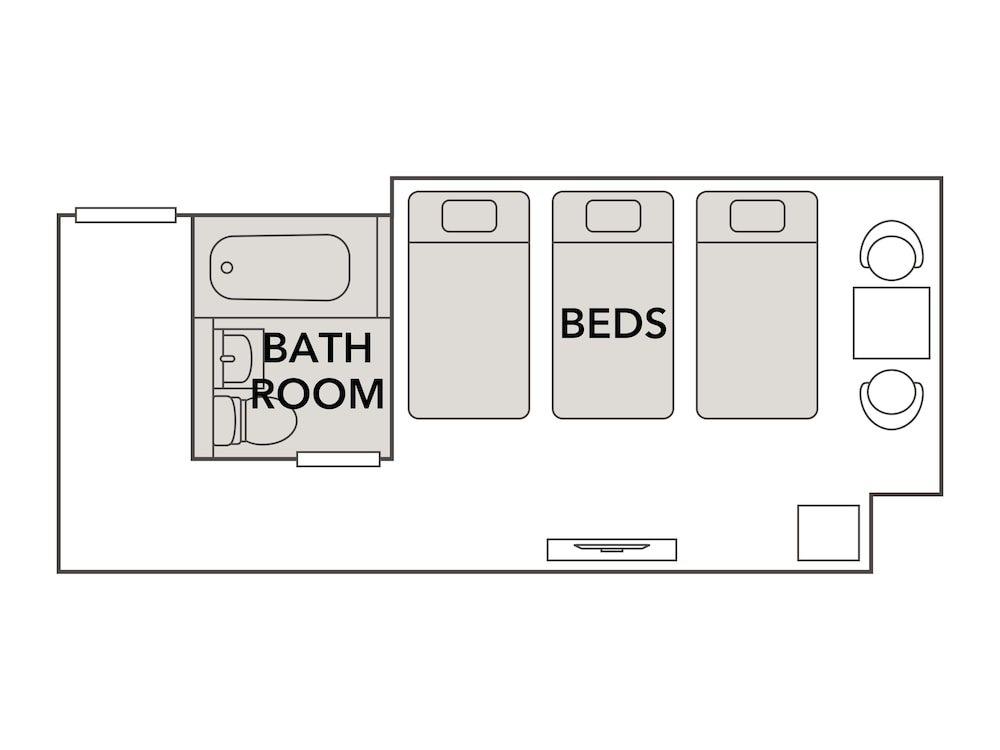 Standard Room, 3 Twin Beds, Non Smoking - Photo 4