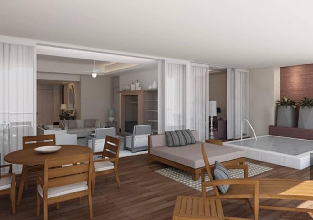 Luxury Triple Room, Multiple Beds, Kitchen, Ocean View