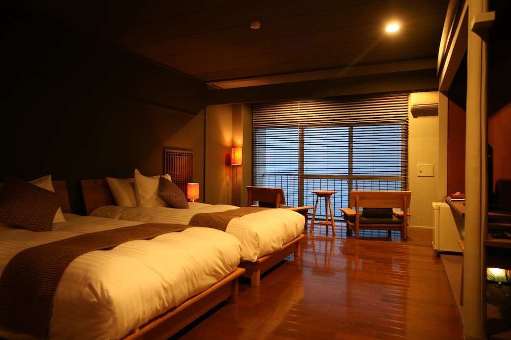 Deluxe Twin Room with Open Air Bath Under Roof 42sqm - Half Board