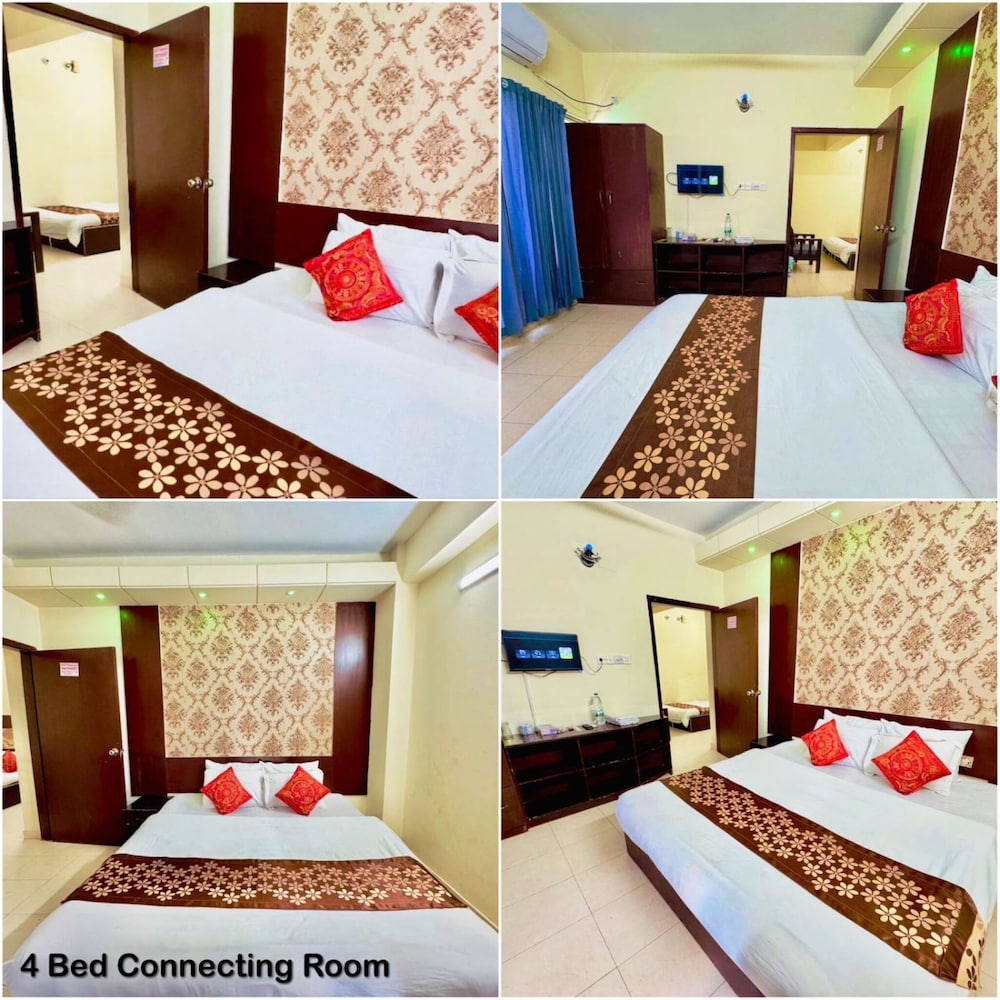 Deluxe Quadruple Room, Balcony, City View