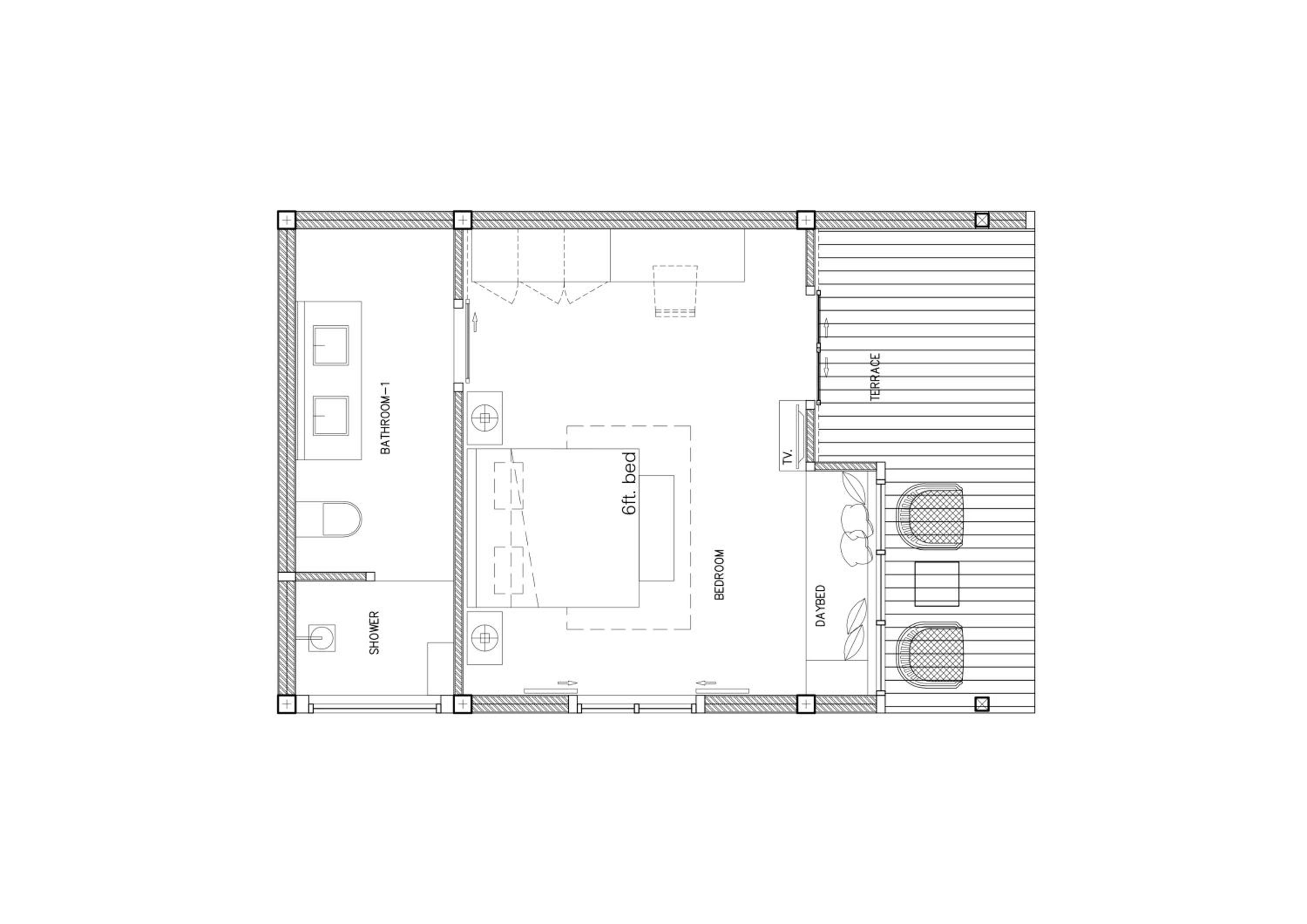 Bungalow with Patio - Photo 2