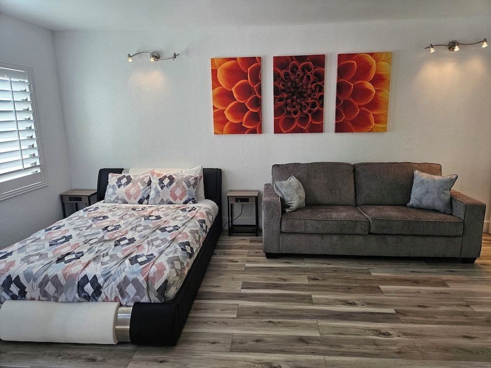 Romantic Studio, Partial Lake View