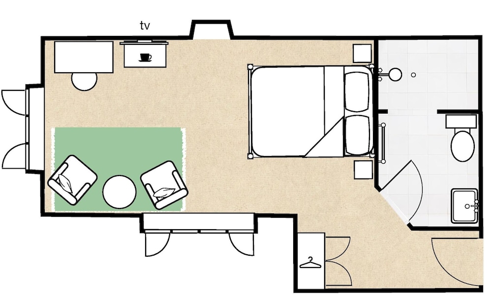 Standard Double Room, Ensuite (Sargent) photo 2