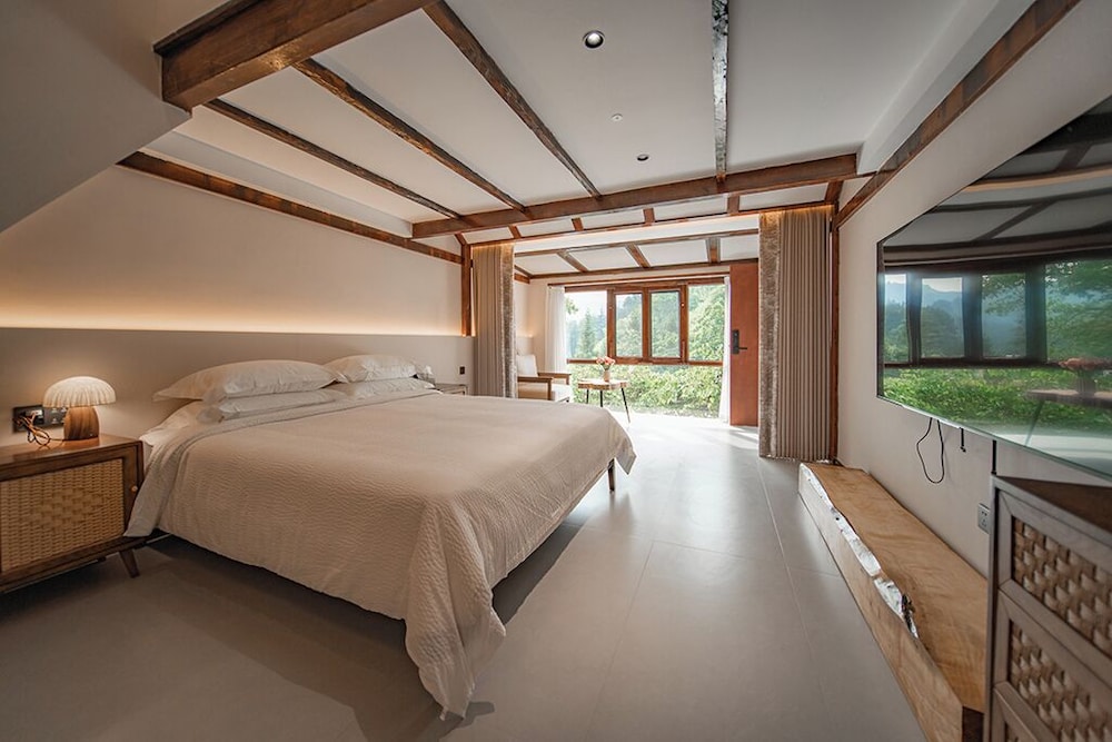 Dongzhi Family Room With Whole House Heating, Starry Sky Loft (Musu Bedding, Hd Projection, And Stun photo 1