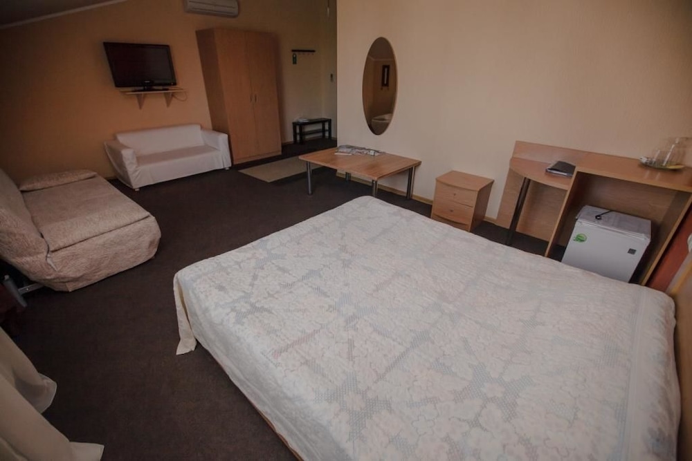 Studio, 1 Queen Bed With Sofa Bed photo 3