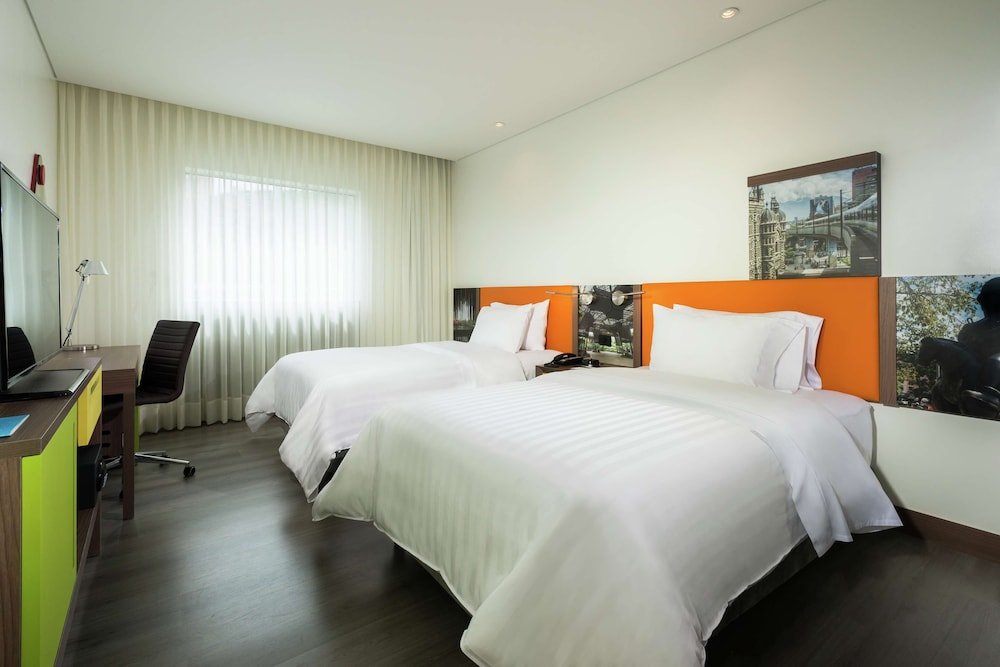 Room, 2 Single Beds, Refrigerator