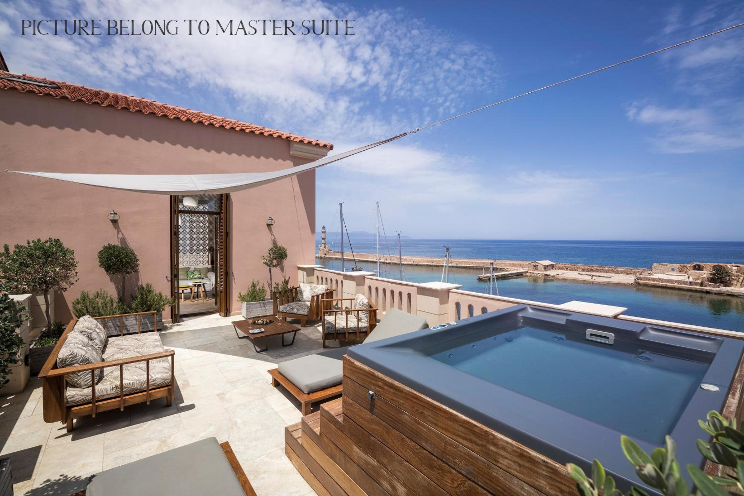 Honeymoon Sea View Suite with Spa Bath & Private Roof Garden  photo 2