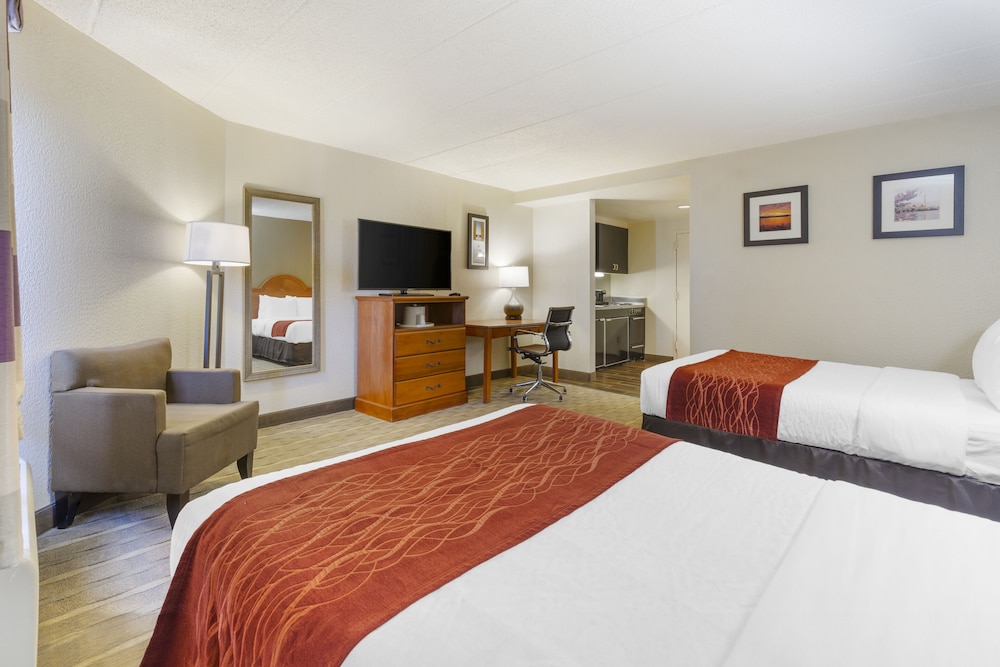 Efficiency Room with 2 Double Beds - Non-Smoking photo 3