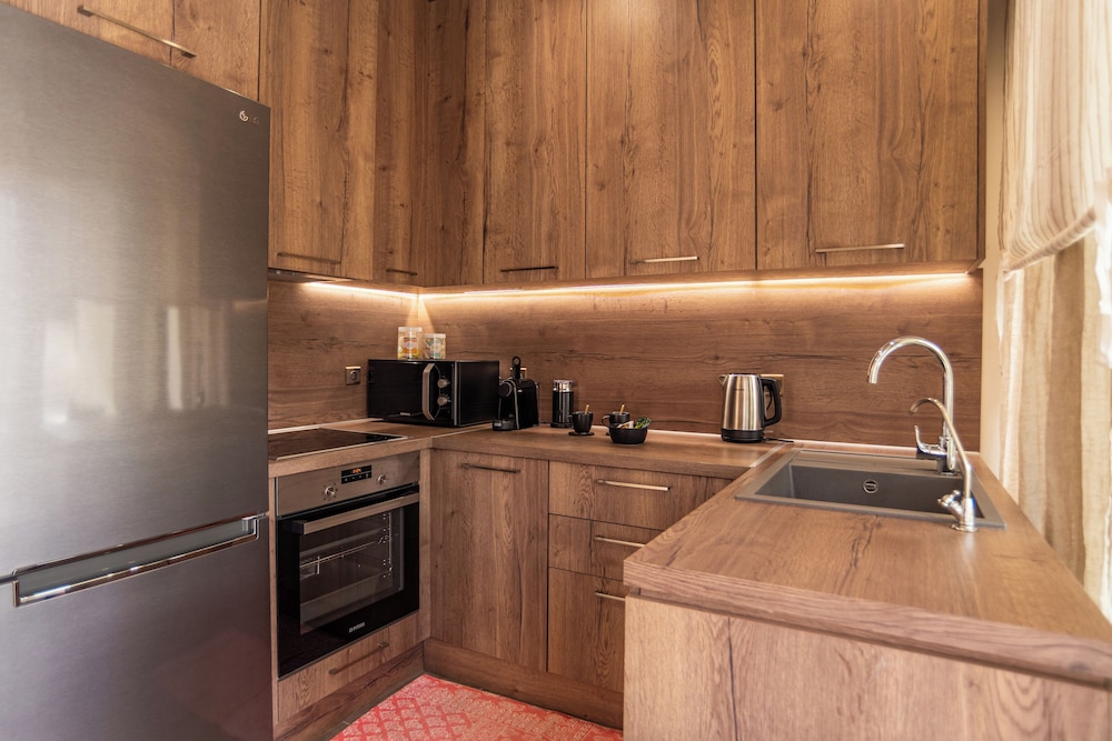 Comfort Apartment, 1 Bedroom, Kitchen, Garden View