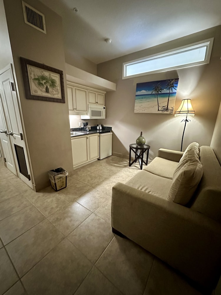 Room, 1 King Bed, Refrigerator & Microwave photo 2