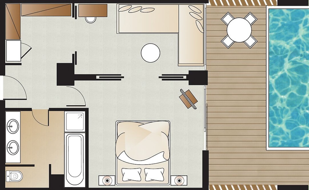 Swim up family room with Garden - Photo 12