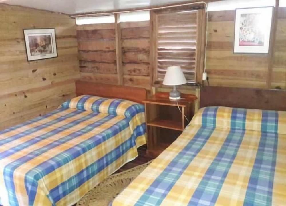 Basic Cabin, 2 Double Beds, Garden View photo 3
