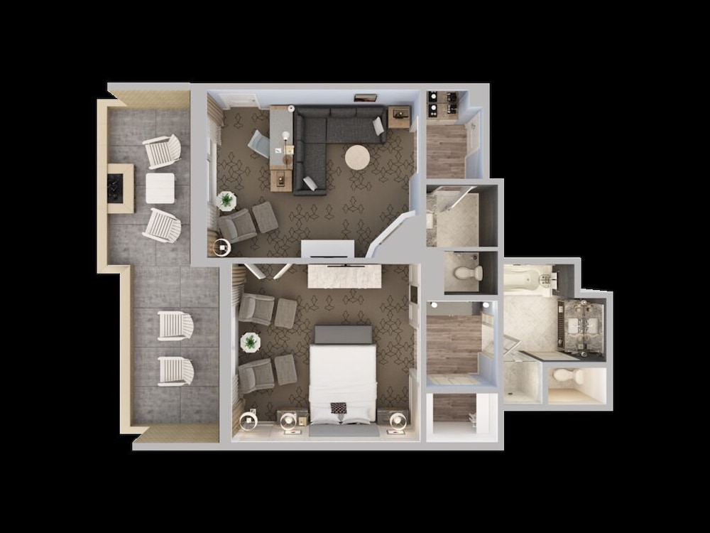 Ocean House Fire Pit Suite, 1 Bedroom, Club Access - Photo 6