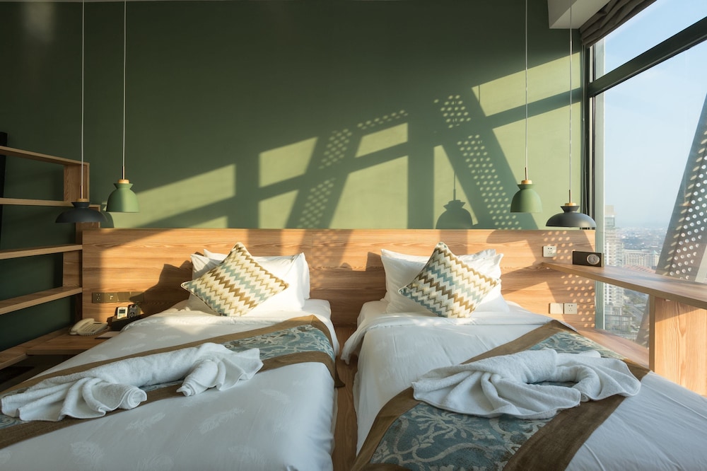 Deluxe Twin Room, 1 Bedroom, City View photo 1