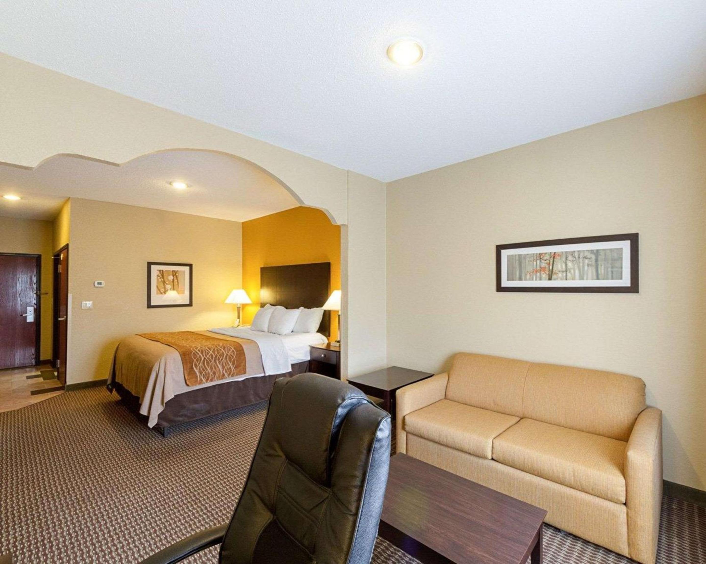 King Suite with Sofa Bed and Partial Divider - Non-Smoking - Photo 4