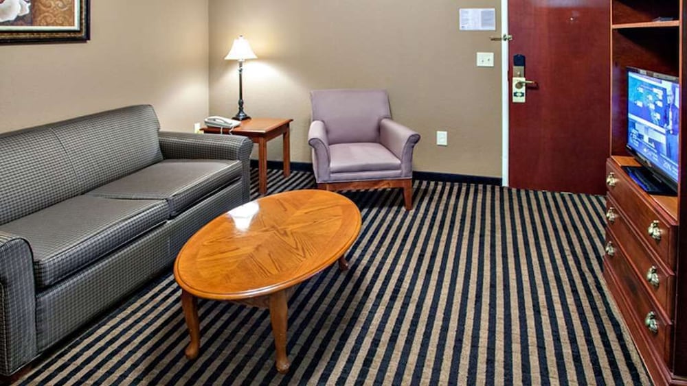 Deluxe Suite, 1 King Bed with Sofa bed, Non Smoking, Refrigerator & Microwave photo 2