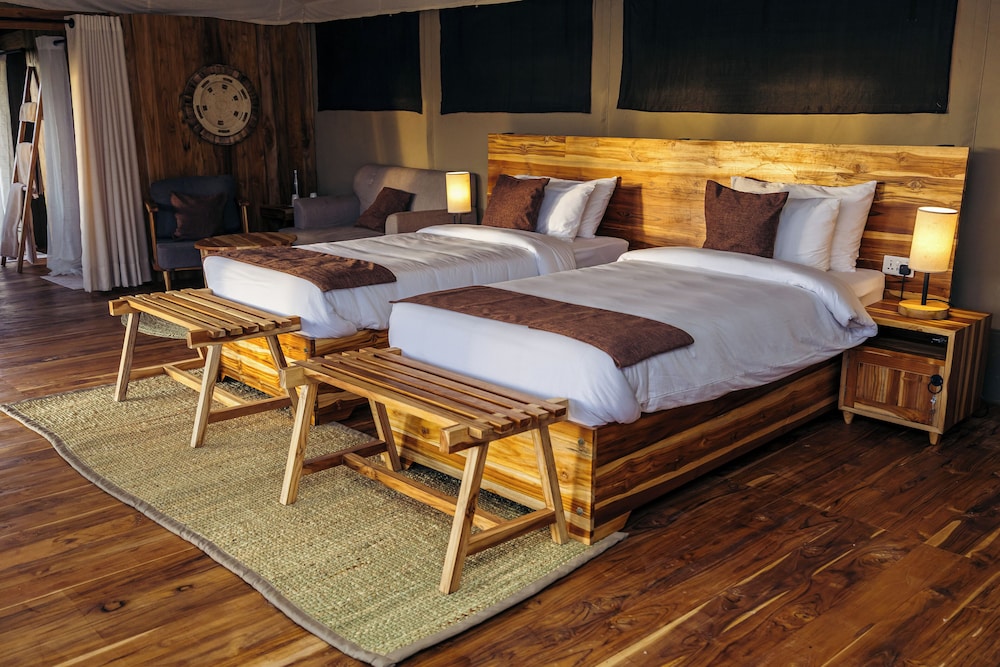 Deluxe Quadruple Room, Balcony, Park View