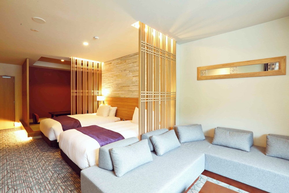 Terrace Premier Twin JP-Western Room, Main Bldg. (5F Top Floor, Half Open Air Bath, Terrace) photo 3