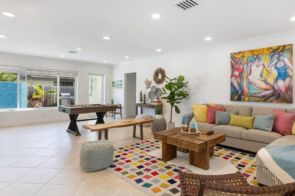 Walking Distance to the Beach 3Br House With Pool, Billede 23