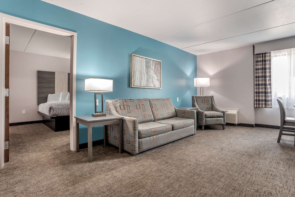 Suite, 1 King Bed with Sofa bed, Non Smoking, Refrigerator & Microwave (with Sofabed) - Photo 3