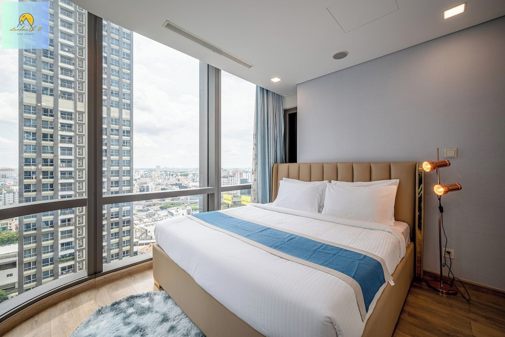 Panoramisches Apartment, 2 Schlafzimmer, Terrasse, Stadtblick