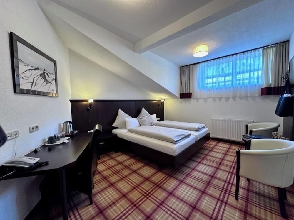 Double Room with High Windows