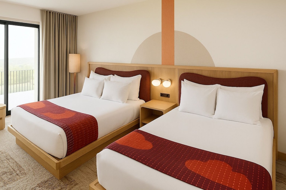 Deluxe Room, 2 Queen Beds, Balcony - Photo 1