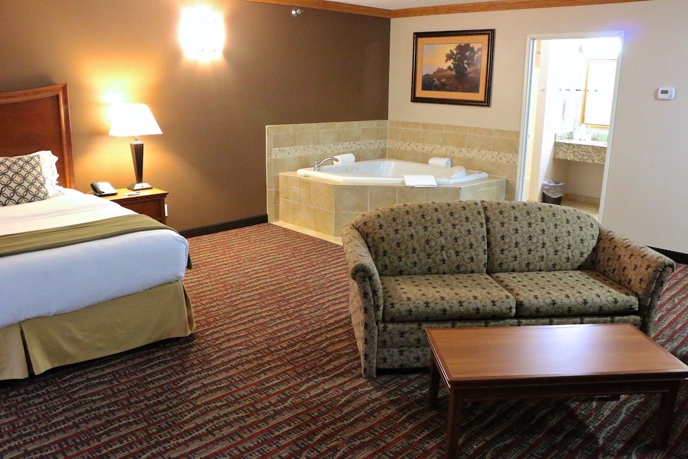 Suite, 1 King Bed With Sofa Bed, Jetted Tub - Photo 8