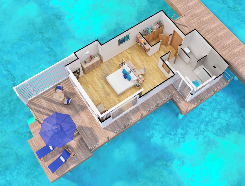 Sunset Water Villa-1 Excursion, Romantic Dinner & 1 Shisha Per Stay photo 3