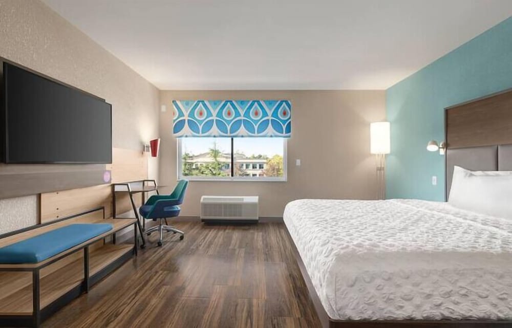 Room, 1 King Bed, Roll-in Shower (Mobility & Hearing)