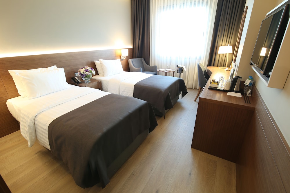 Standard Room, 2 Twin Beds, Smoking, Mountain View