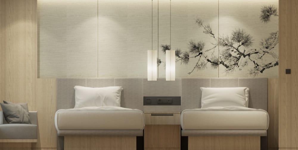 Deluxe Room, 2 Double Beds, Lake View photo 2