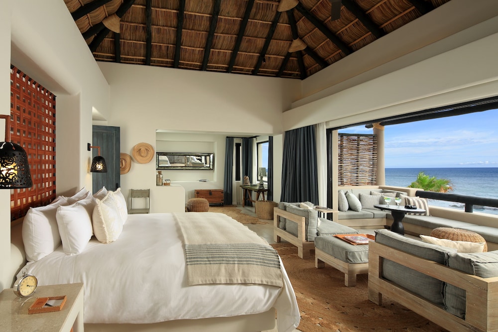 Suite de 1 habitación con vista parcial al mar (Suite Spa - Una cama King)