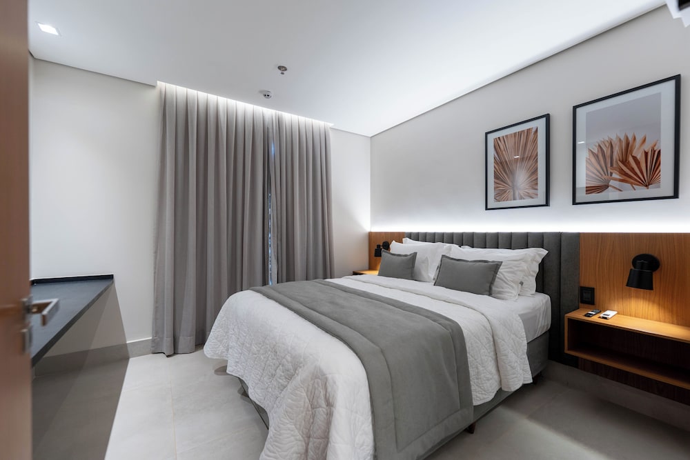 Quarto Smart- Vista Piscina