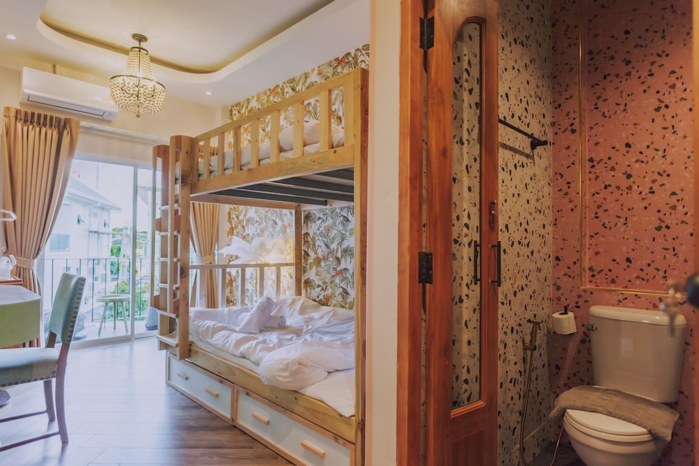 Private Small Double Bunk Bed