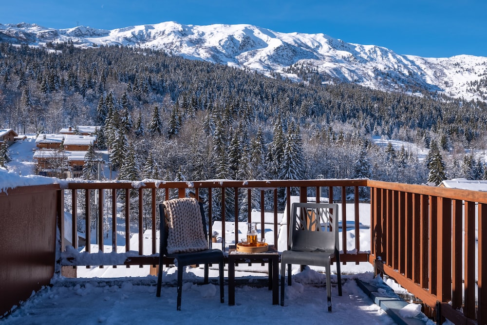 Studio 4 personnes - 1 coint nuit - Vue Montagne