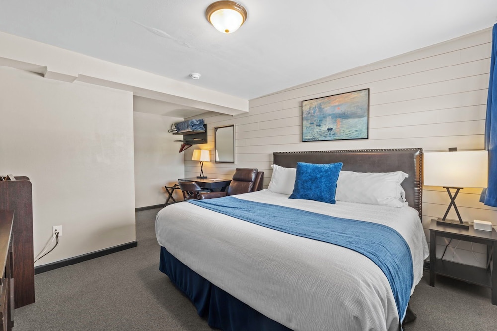 Deluxe Room, 1 King Bed, Sauna, Mountain View photo 3