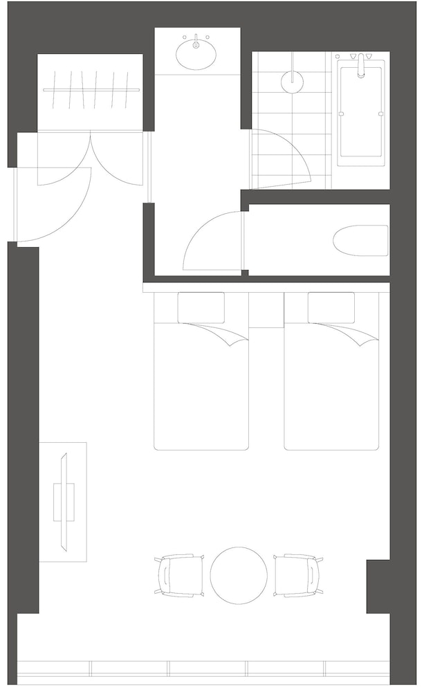 Superior Twin with Free Lounge Access (designed by Tadao Ando) - Photo 2