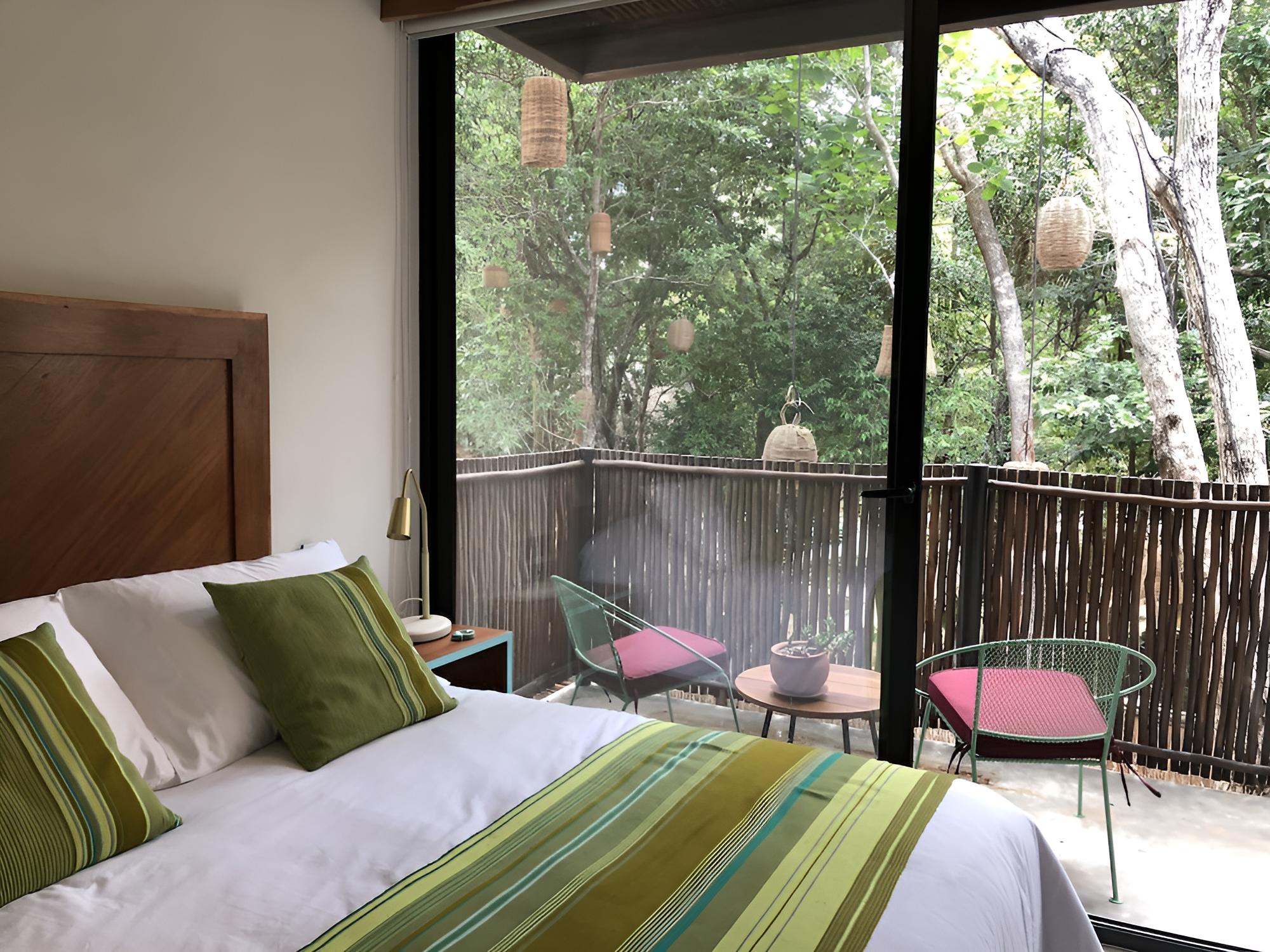 Loft, 1 Schlafzimmer, Balkon, Poolblick