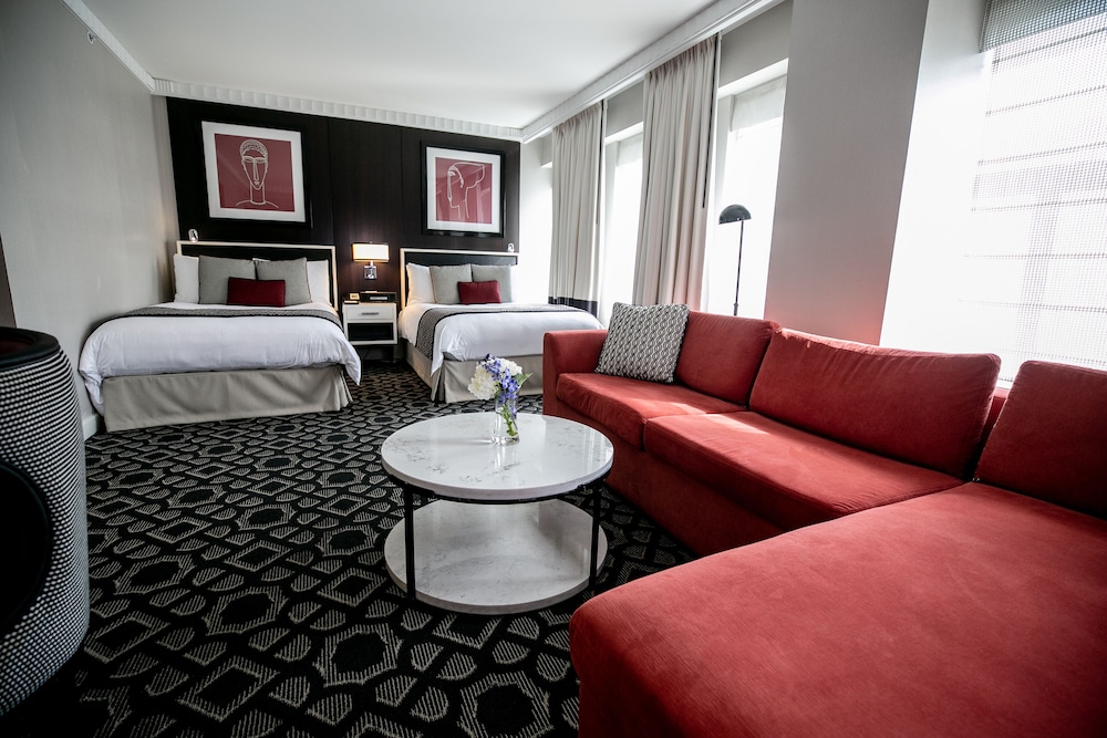 Luxury Double Room, Multiple Beds, City View