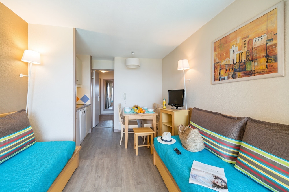 Studio 5 people - 1 sleeping alcove - Sea view -Terrace or balcony - Photo 6