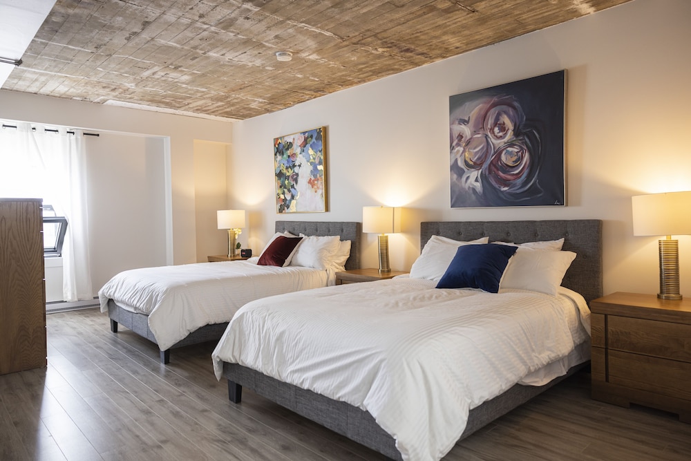Loft avec deux lit + divan-lit
