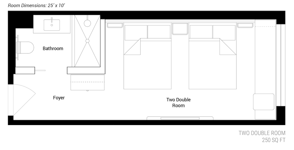 Room, 2 Double Beds thumbnail 5