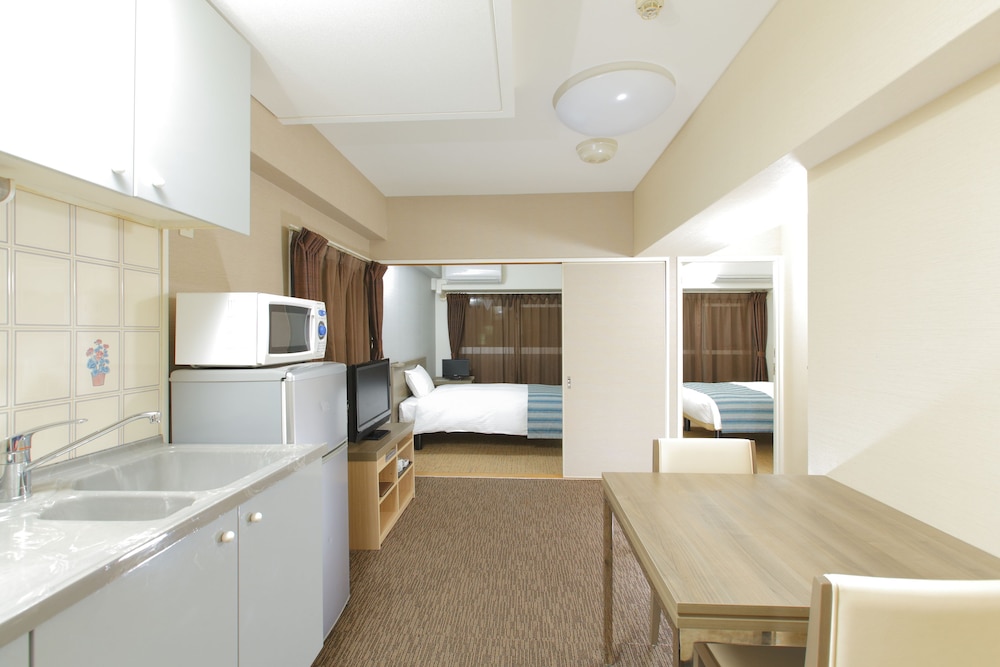 Apartment, Private Twin, 2 Bedrooms, Non Smoking, (No Housekeeping) with Solaniwa onsen ticket