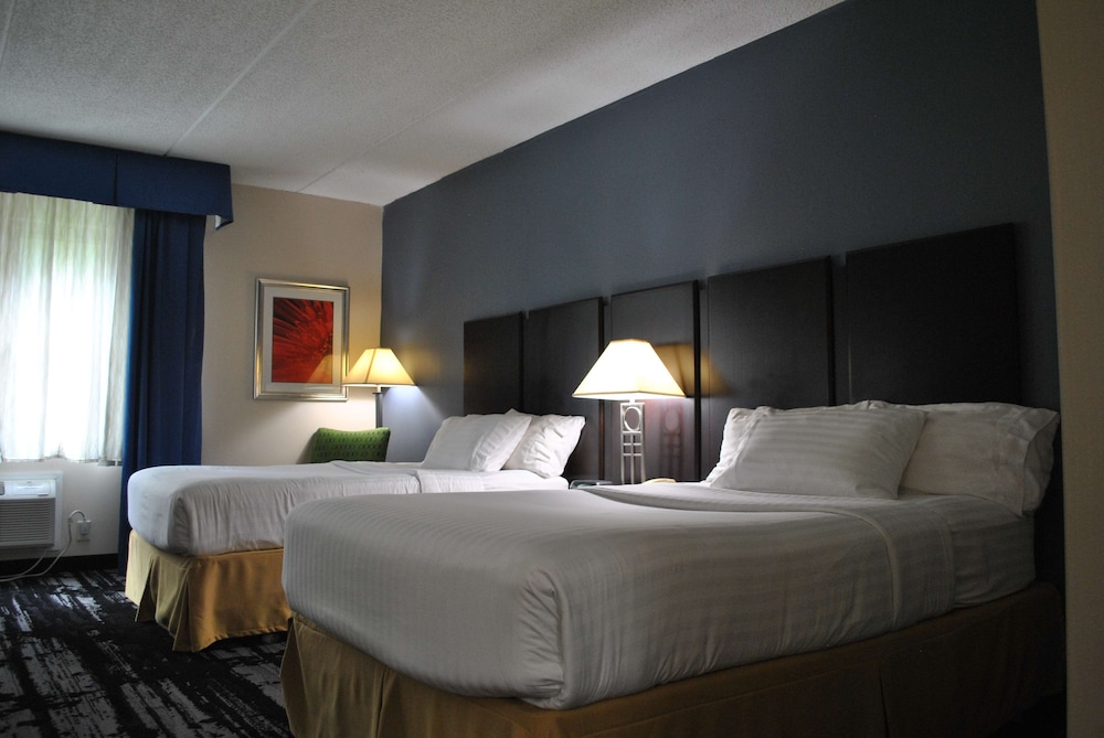Standard Room, 2 Double Beds, Non Smoking, Refrigerator & Microwave - Photo 1