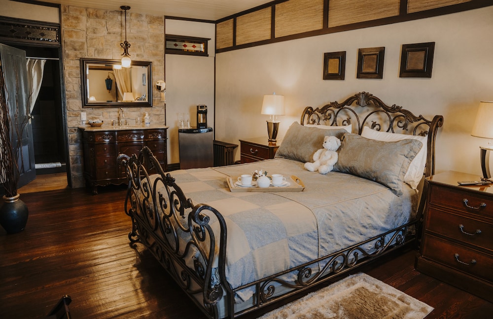 Suite, 1 grand lit, salle de bains privée, vue océan (L'Effet mer)