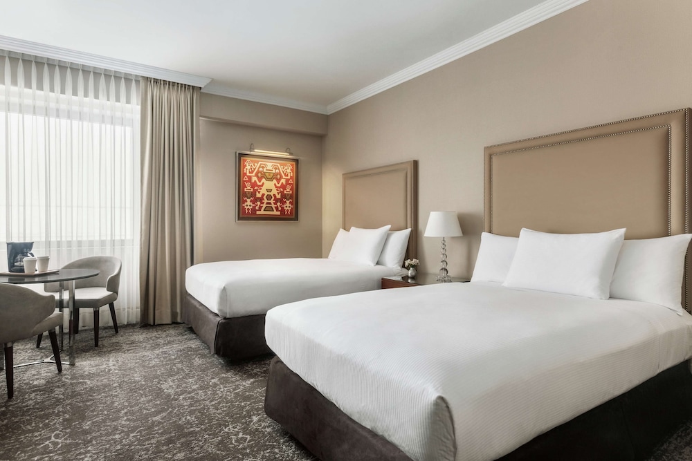 Twin Room, 2 Double Beds, Accessible - Photo 1
