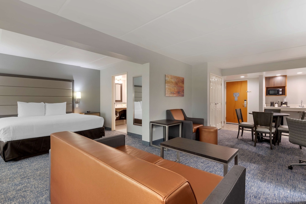 Suite, 1 King Bed, Non Smoking, Refrigerator & Microwave (with Sofabed) - Photo 3