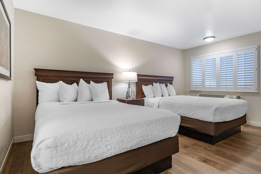 Standard Room, 2 Queen Beds, Non Smoking, Refrigerator & Microwave